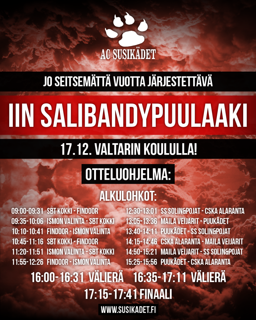 sabapuulaaki_joulu_2016_otteluohjelma